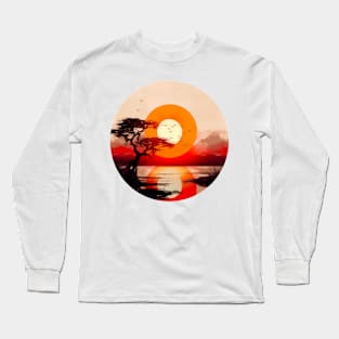 Vinyl sunset Long Sleeve T-Shirt